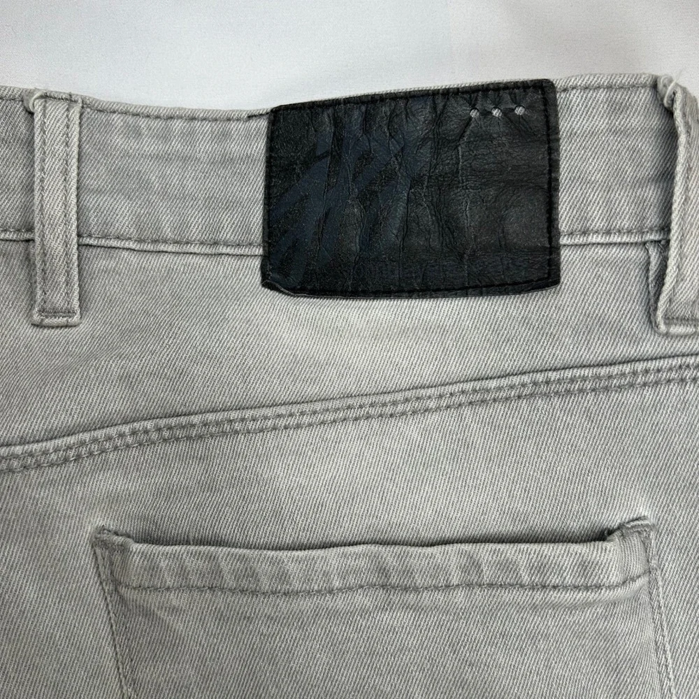 John Players‎ Skinny Jeans Mens 36 Light Grey Stretch Denim
